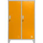 Carmen Метален шкаф Carmen CR-1604-2 JZ - Сив / оранжев (3580174_2) - xmall