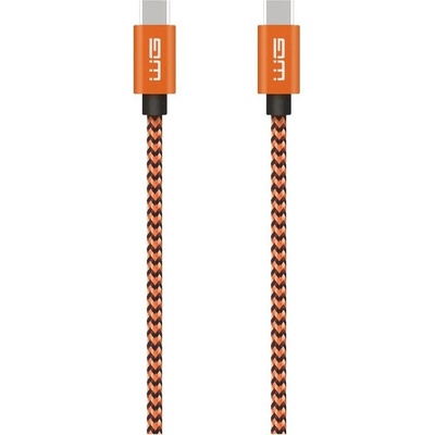 Winner WN0020 USB USB-C / USB-C 60W 1m oranžový