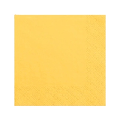 Maki Ubrousky 3N tm. žluté 33x33cm 20ks