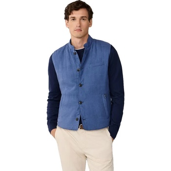 Faconnable Потник Façonnable FM400453 Reversible Linen vest - Blue (Marine Blue)