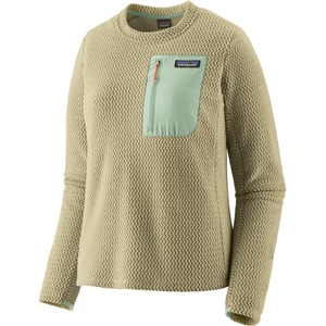 Patagonia Дамски поларен пуловер Patagonia Women's R1 Air Crew Fleece jumper - Weathered Stone (105-6524-0513)