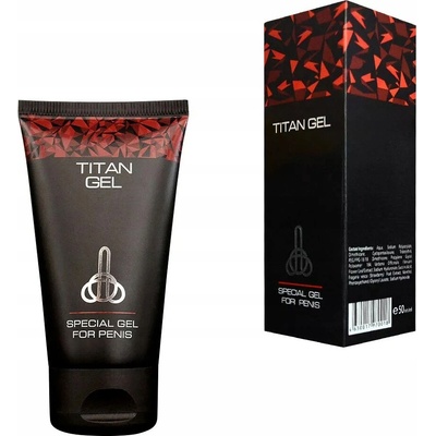 Titan Gel Krém na zvětšení penisu a zlepšení erekce 50 ml