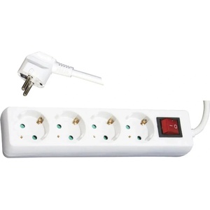 KONEKTO РАЗКЛОНИТЕЛ 4 ГНЕЗДА 5M KONEKTO 3Gx1, 5MM (3800755410324)