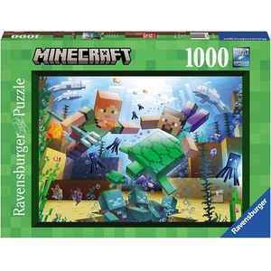 Ravensburger Пъзел Ravensburger от 1000 части - Майнкрафт (12000421)