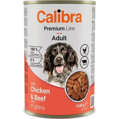 Calibra Dog Premium Chicken & Beef 1240 g