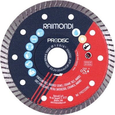 Raimondi Prodisc Kotouč řezný diamantový 125 mm 179CCT125PRO