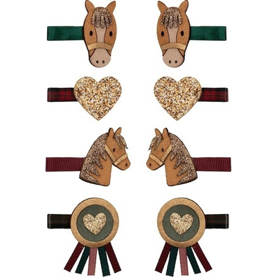 MIMI & LULA Sponky do vlasov Pony Pals Mini set 8 ks