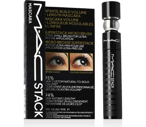 MAC Stack Waterproof Mascara Black 12 ml
