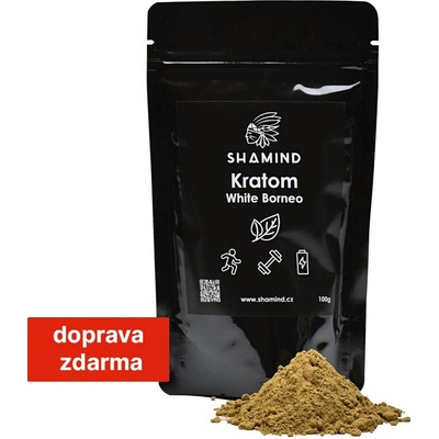 Shamind Kratom White Borneo 25 g – Zboží Dáma