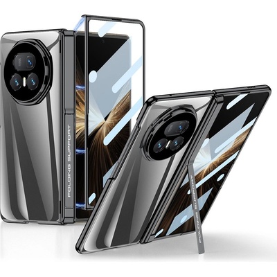 Huawei GKK Калъф за Honor Magic V5 5G Ultra Clear Magnetic Hinge с Протектор от Закалено Стъкло - Черен, Златист