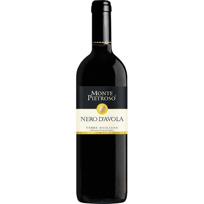 Monte Pietrosso Monte Pietroso Nero d'Avola Sicillia 13,5% 0,75 l (holá láhev)
