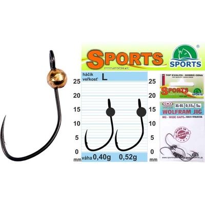 Vanfook Wolfram JIG WG vel.L 0,40g 5 ks