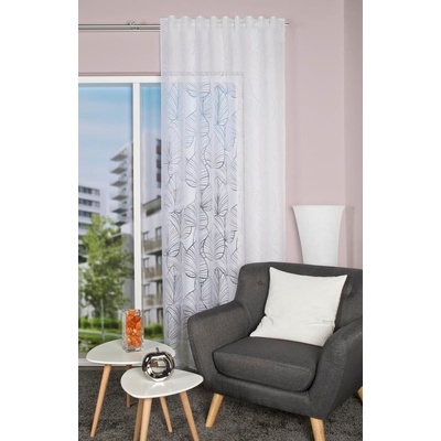 HOME WOHNIDEEN hotová záclona 85817 Venda 0105 bila 245x140 cm (v x s)