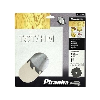 Black & Decker TK X13160 180 x 20,0 mm x 12 zubů