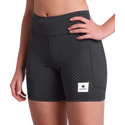 Saysky W Zig Zag Combat+ Short Tights 7" černá