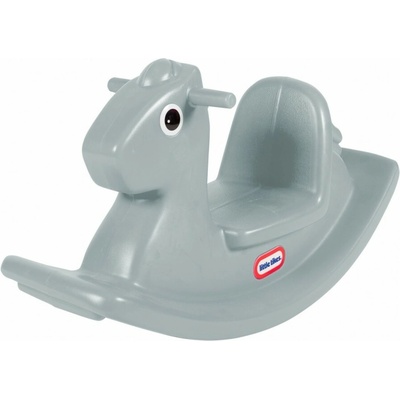 Little Tikes houpací kůň šedý