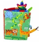 LEAN Toys Colorful Jungle Animals Book