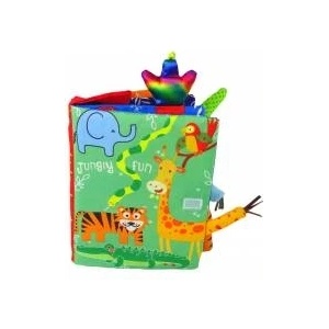 LEAN Toys Colorful Jungle Animals Book
