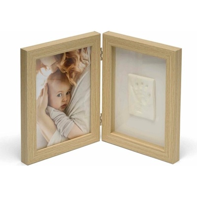 Happy Hands double frame Wood