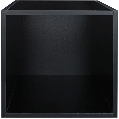 Muziker Vinyl Records Cube Case LP кутия за запис Black (MUZR73)