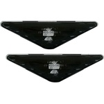  Кристални мигачи за Ford Focus (98-04) / Mondeo (00-07) - черни (SFO02DB)