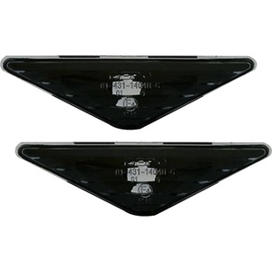  Кристални мигачи за Ford Focus (98-04) / Mondeo (00-07) - черни (SFO02DB)