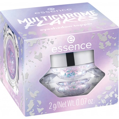 Essence Multichrome Flakes očné tiene s multichromatickými časticami 01 Galactic Vibes 2 g