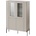 Cama meble Витрина Cama VERA 110x40x160 мат кашмир (471011)