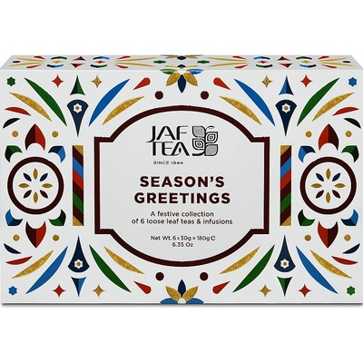 Jaftea Box Seasons Greeting's Collection 6 x 30 g