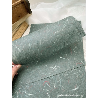 Sapaimport Morušový papír Unryu A4 - šedivý Velikost: 23x32 cm
