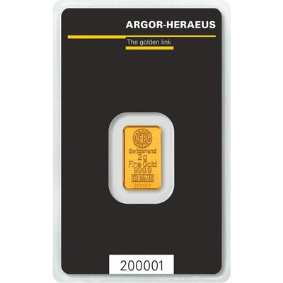 Argor-Heraeus zlatý zliatok 2 g