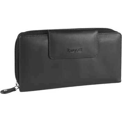 Bugatti Кожен портфейл Bugatti Vertice дамски, чeрен 24CC (49 3192 01)