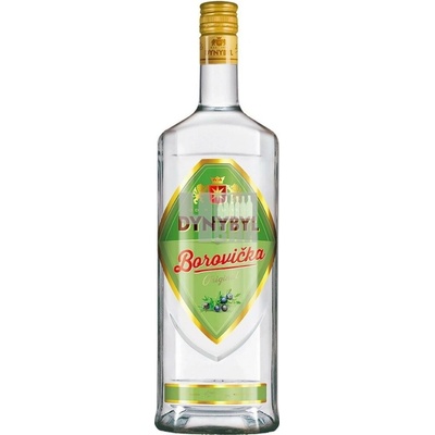 Stock Dynybyl Borovička 37,5% 1 l (holá láhev)