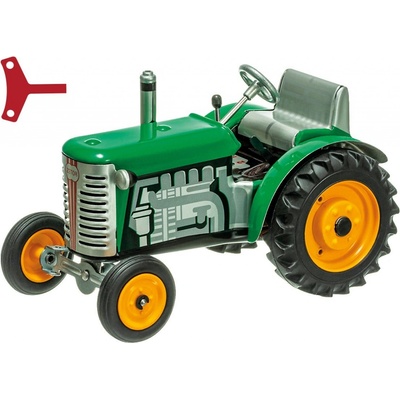 Kovap Traktor ZETOR solo kovové disky zelený – Hledejceny.cz