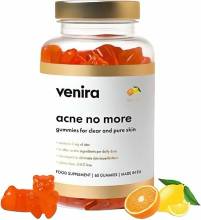 Venira Acne No More Gummies for Clear and Pure Skin citrusy 60 ks