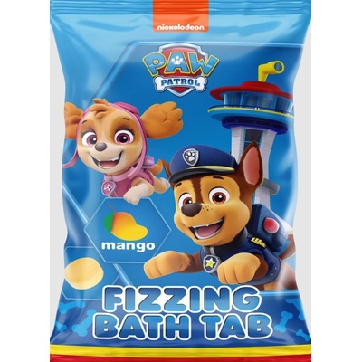 Nickelodeon Paw Patrol Fizzing Bath Tabs šumivé tablety do kúpeľa pre deti 40 g
