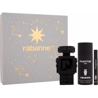Rabanne Phantom Intense - EDP 100 ml + deodorant ve spreji 150 ml + EDP 10 ml