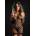Daring Intimates Deluxe Fence Net Minidress Black
