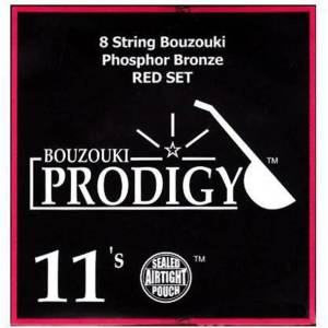 Prodigy Red, Струни за бузуки 11-28, Phosphor Bronze