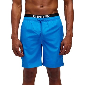 Sundek Бански гащета Sundek Logo swimming shorts - Blue (Ocean 01)