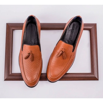 Alexander garcia Antonio garcia Мъжки кожени официални обувки - Светлокафяви 202108355573 (334138_Кафяво)