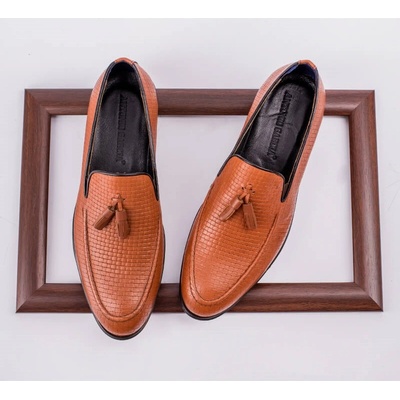 Alexander garcia Antonio garcia Мъжки кожени официални обувки - Светлокафяви 202108355573 (334138_Кафяво)