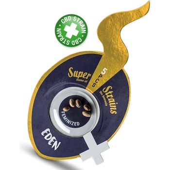Super Strains Eden CBD semena neobsahují THC 10 ks