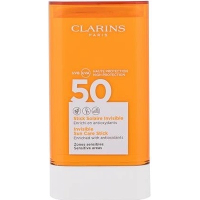 Clarins Sun Care Invisible Sun Stick SPF50 krém na opaľovanie v tyčinke 17 g