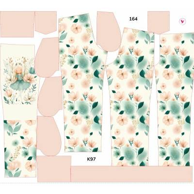 Takoy Panel se střihem rozšířené softshellové kalhoty víla Nina 164 - Jarní softshell