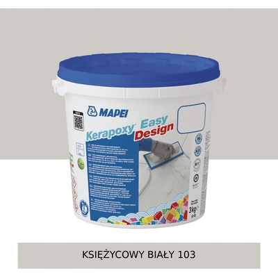 Mapei Kerapoxy Easy Design 3 kg měsíční bílá – Zboží Mobilmania