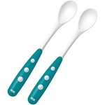 Nuk Пластмасови лъжички Nuk, 2 брoя, сини (10255053) - baby