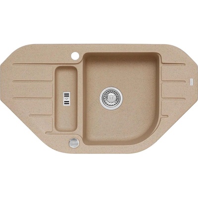 Alveus 1090939 - Кухненска мивка NIAGARA 90x50 см гранит/бежов (AV0040)