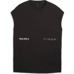PUMA Men's Graphic Cutoff Tank Vest - Puma Black