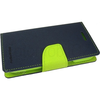 Mercury Fancy diářové Huawei P8 / P9 Lite 2017 Navy / Lime